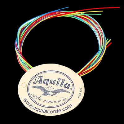 SET DE 4 CUERDAS PARA UKELELE DE NYLON MULTICOLOR